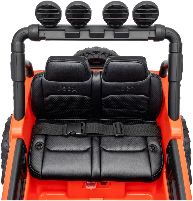 Lean Toys Važiavimo automobilis 24 V oranžinis