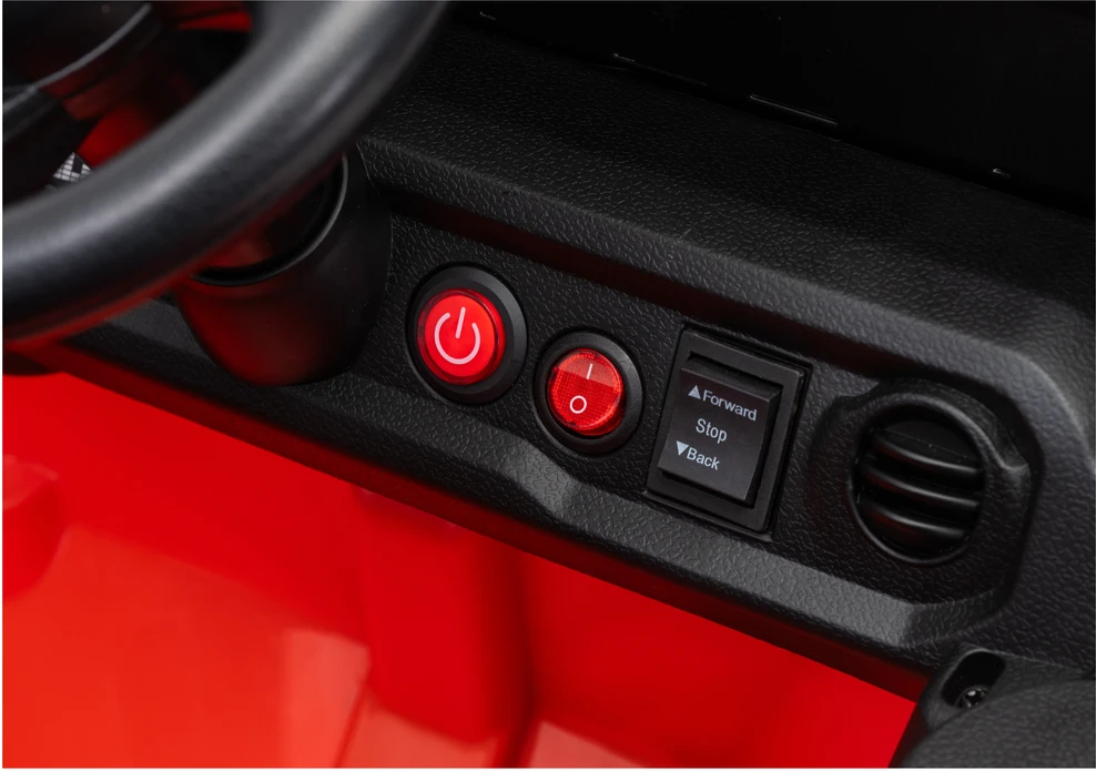 Lean Toys Važiavimo automobilis 24 V oranžinis