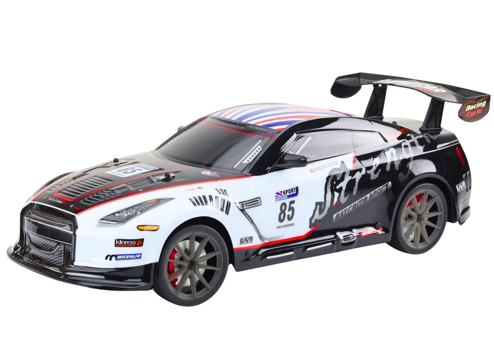 Lean Toys Didelis nuotoliniu būdu valdomas sportinis automobilis 1:8 su šviesomis ir garsais