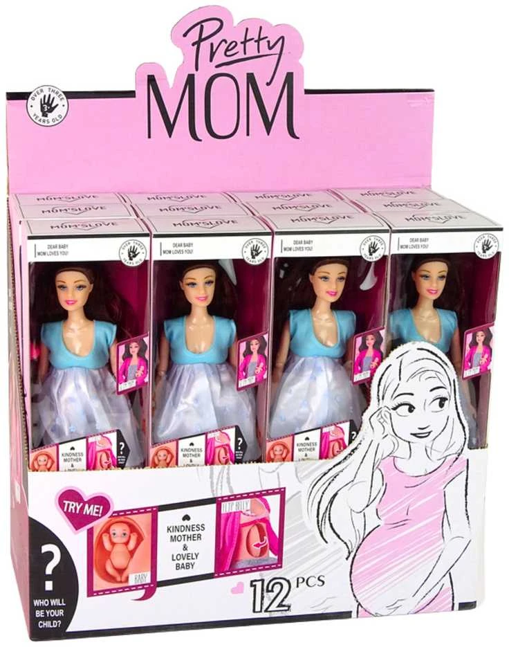 Lean Toys Nėščia lėlė Leantoys