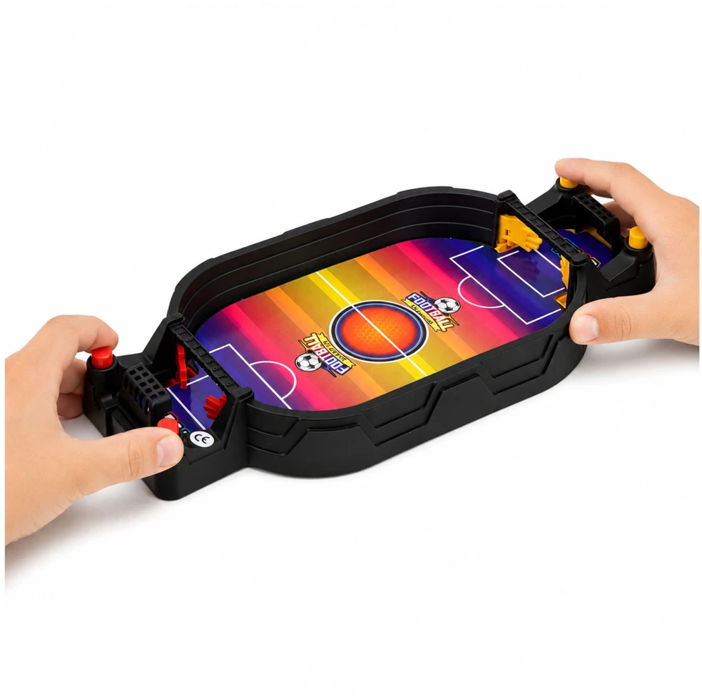Lean Toys Stalo futbolo žaidimas 2 žaidėjams, 26 × 12,5 cm