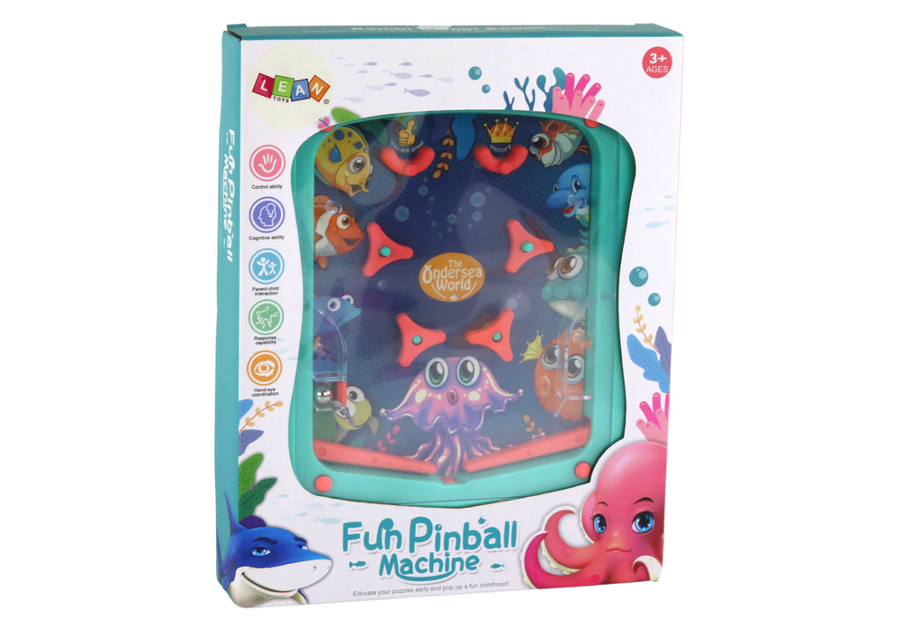 Lean Toys Arkadinis žaidimas Mini Pinball, EN