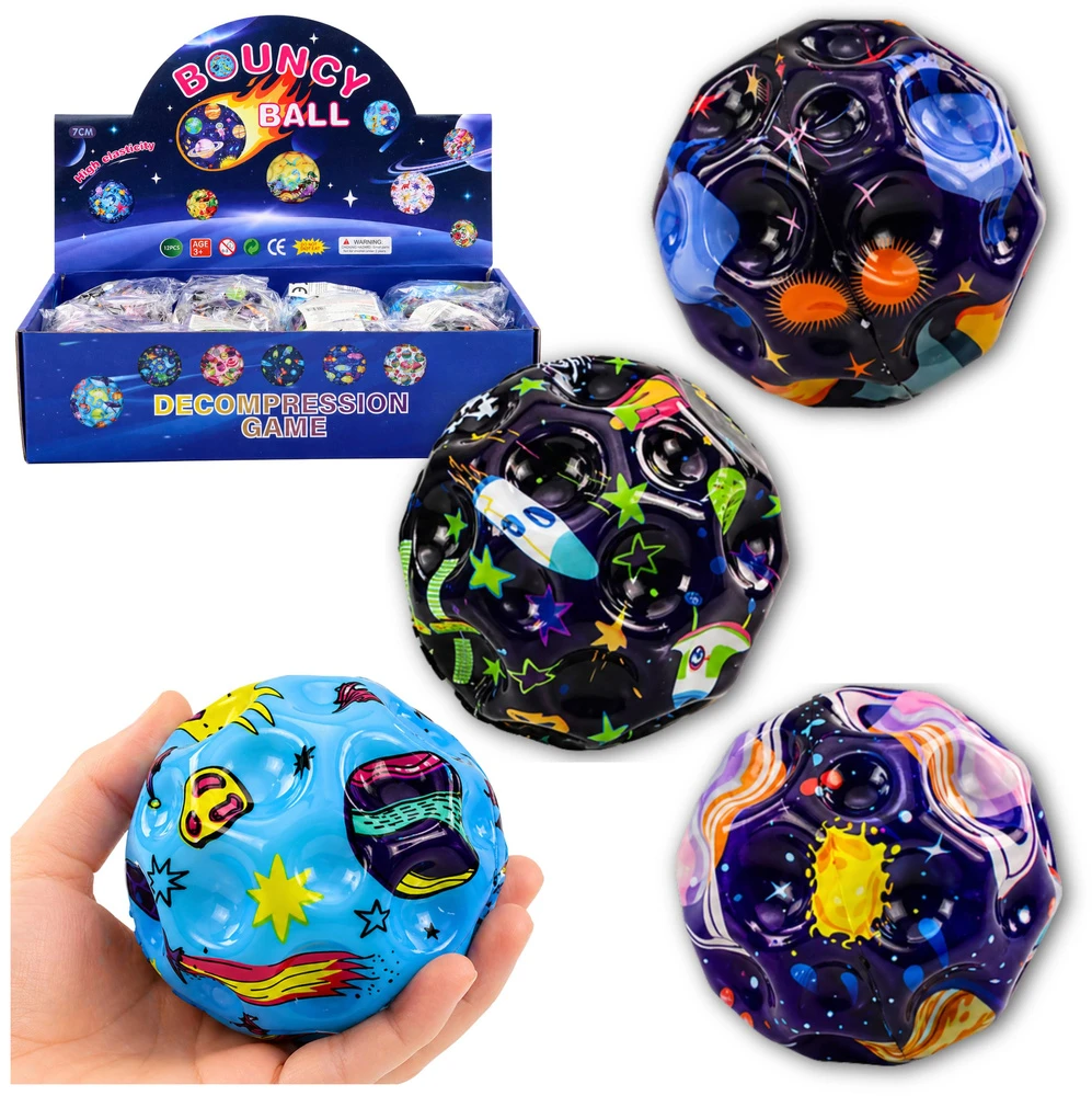 Lean Toys Kamuolys su Įdubomis Vaikams, 7 cm