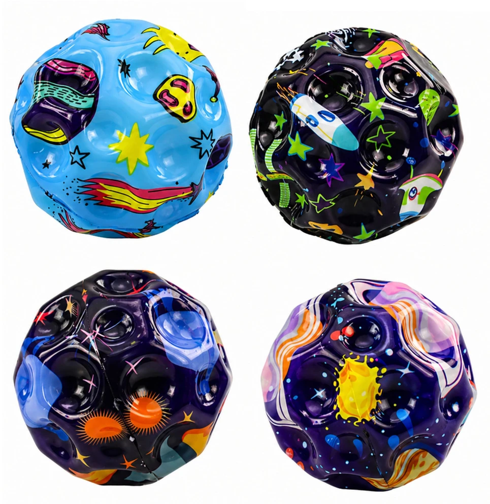 Lean Toys Kamuolys su Įdubomis Vaikams, 7 cm