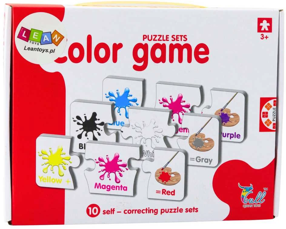 Lean Toys Edukacinė dėlionė