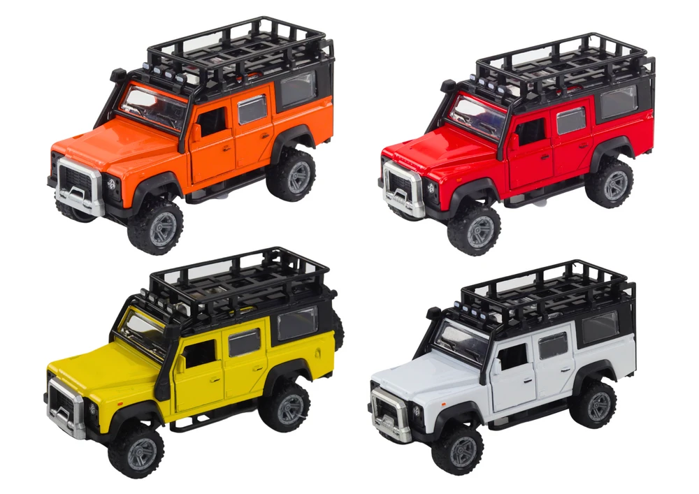 Lean Toys Metalinė visureigio mašinėlė 1:32 su šviesomis ir garsais