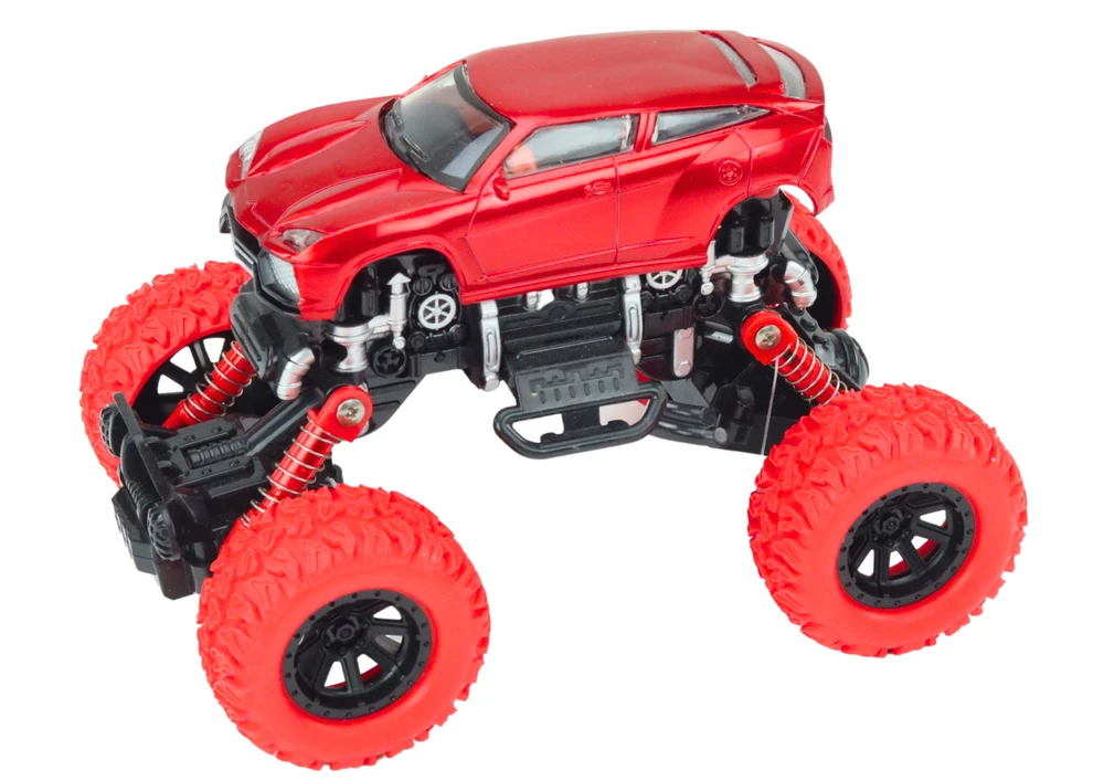 Lean Toys Mašinėlė Off-Road Climbing Car 4x4 Drive Shock Absorbers