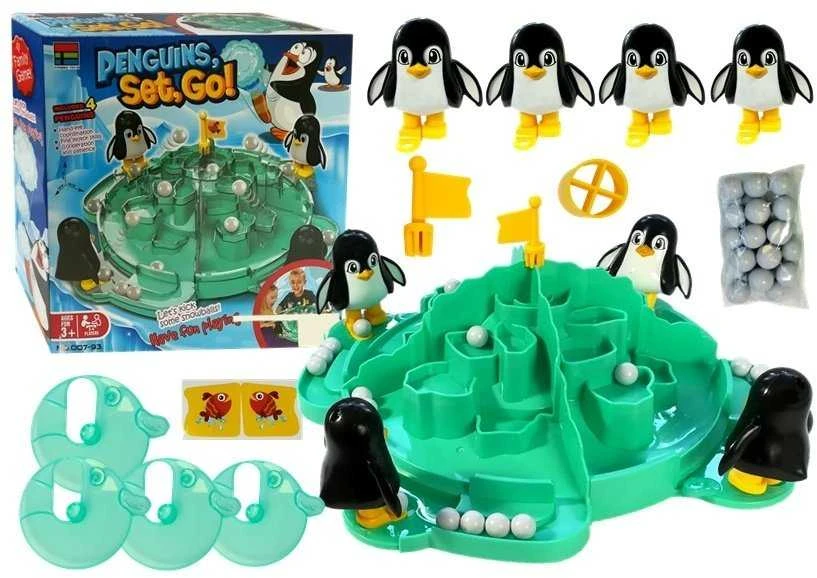 Lean Toys Žaidimas pingvinų futbolas