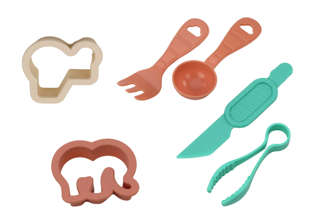 Kūrybinis plastilino rinkinys Lean Toys Virtuvė