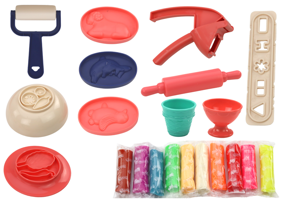 Kūrybinis plastilino rinkinys Lean Toys Virtuvė
