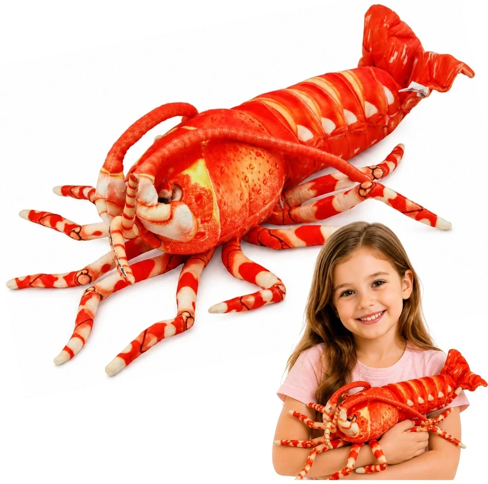 Lean Toys Pliušinis žaislas - krevetė, 55 cm