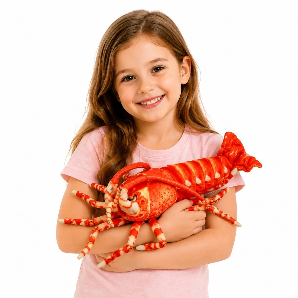 Lean Toys Pliušinis žaislas - krevetė, 55 cm