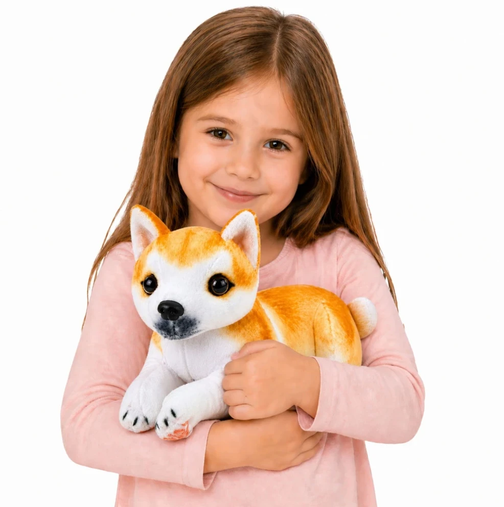 Lean Toys Pliušinis žaislas - šiba inu, 25 cm