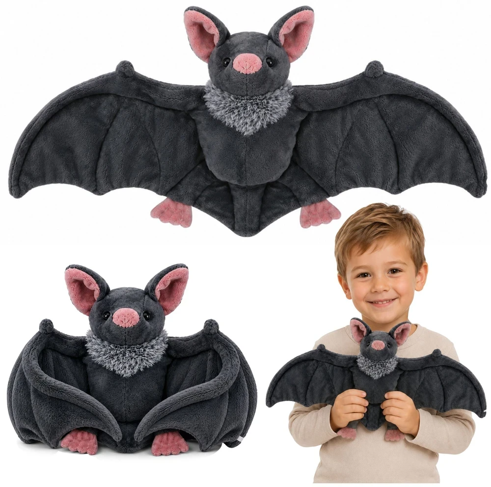 Lean Toys Pliušinis žaislas - šikšnosparnis, 57 cm