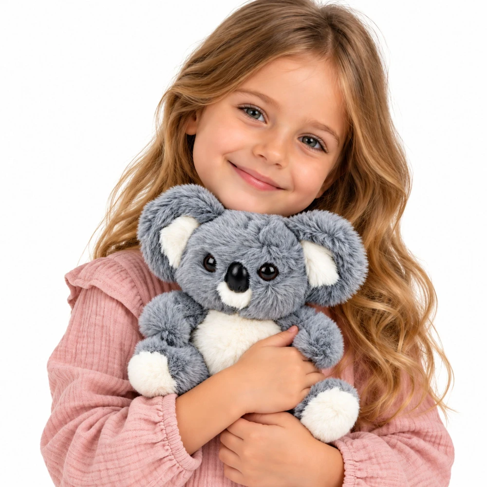 Lean Toys Pluszowy Meškiukas Koala Maskotka Przytulanka Miękki Pilka 23 cm