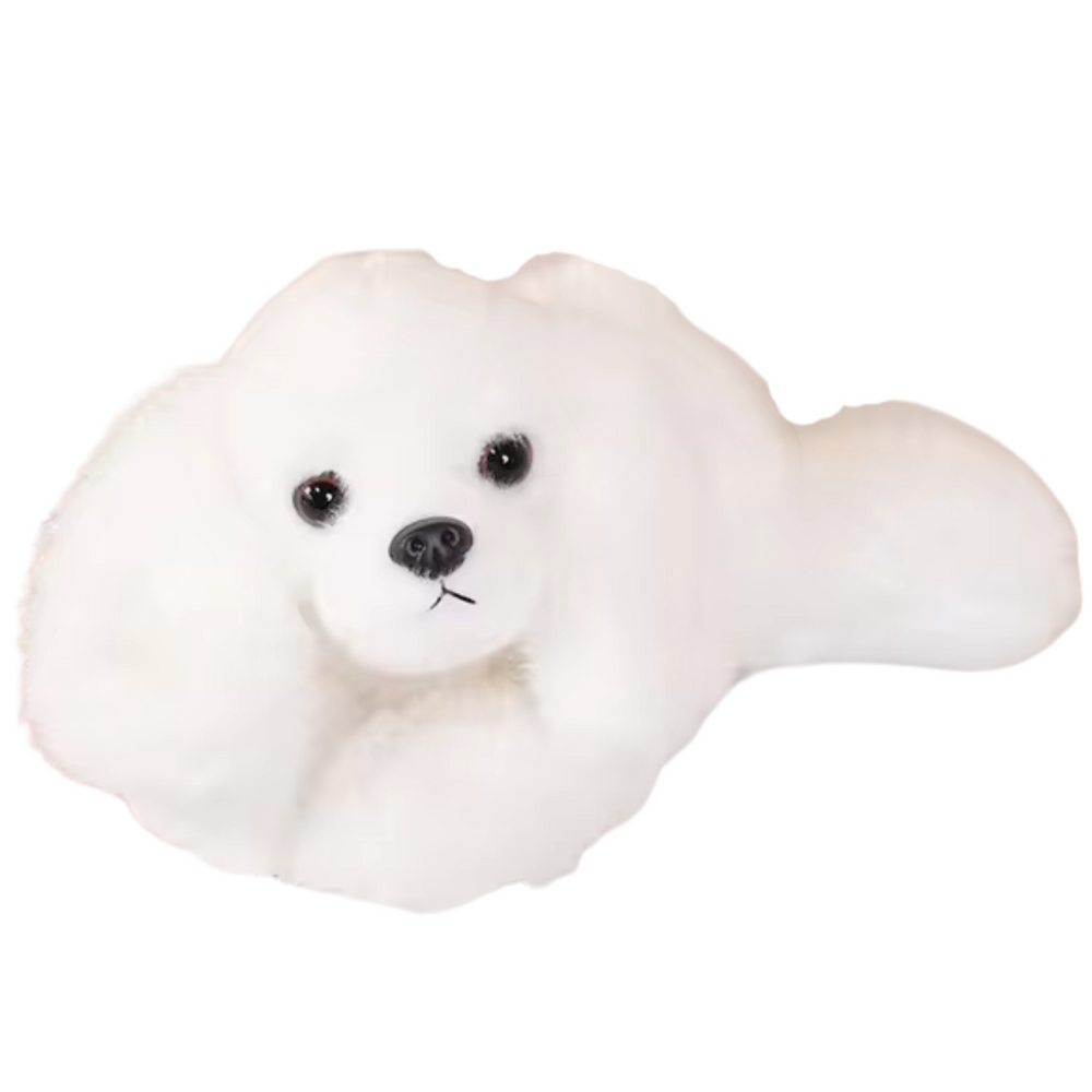 Lean Toys Pliušinis Maltos šuo su svoriniu užpildu 30cm