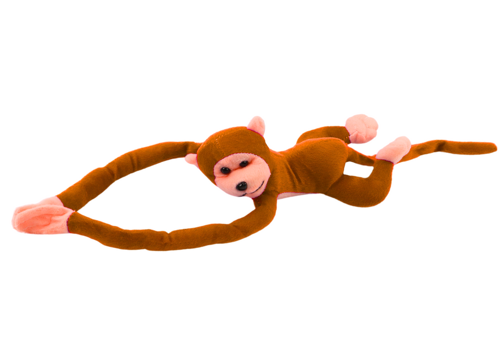 Lean Toys Pliušinis Beždžionėlės Žaislas su Garsu, 80 cm