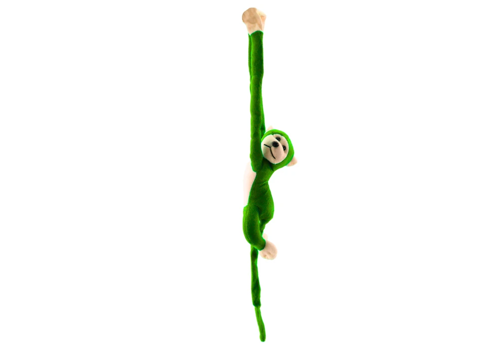 Lean Toys Pliušinė beždžionė su garsu, 80 cm