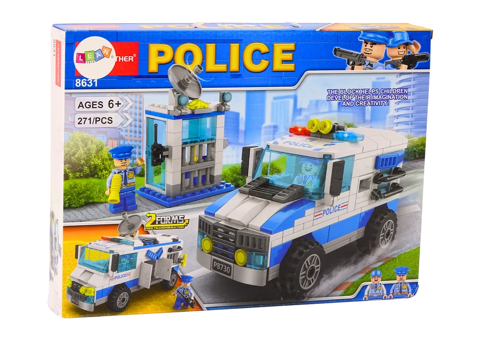 Lean Toys Policijos pastatų konstruktorius, 271 dalis