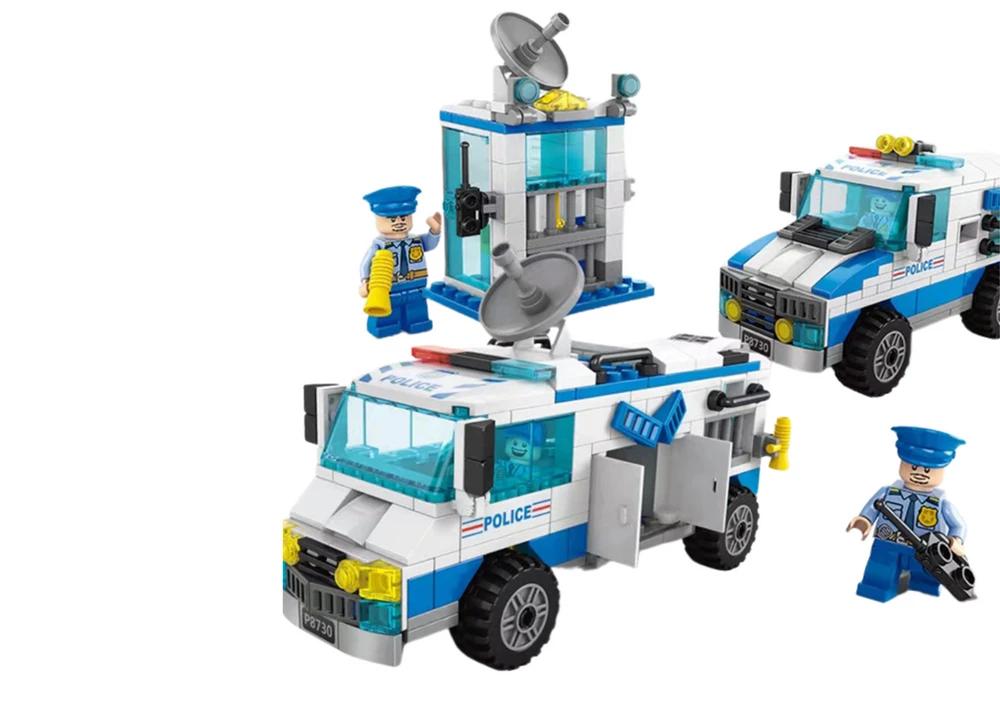 Lean Toys Policijos pastatų konstruktorius, 271 dalis