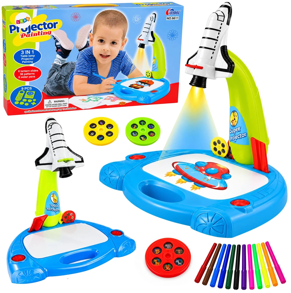 Lean Toys Kūrybinis rinkinys tapymui lėktuvas, 36 d.