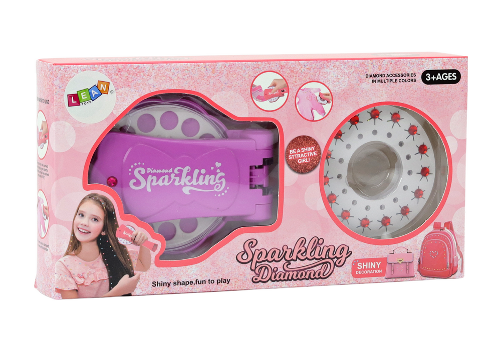 Lean Toys „Deimantų žibėjimo“ plaukų papuošalų rinkinys