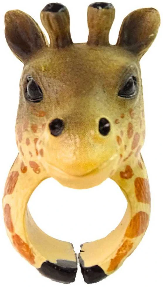 Lean Toys Žiedas su žirafa vaikams, 5,5 cm