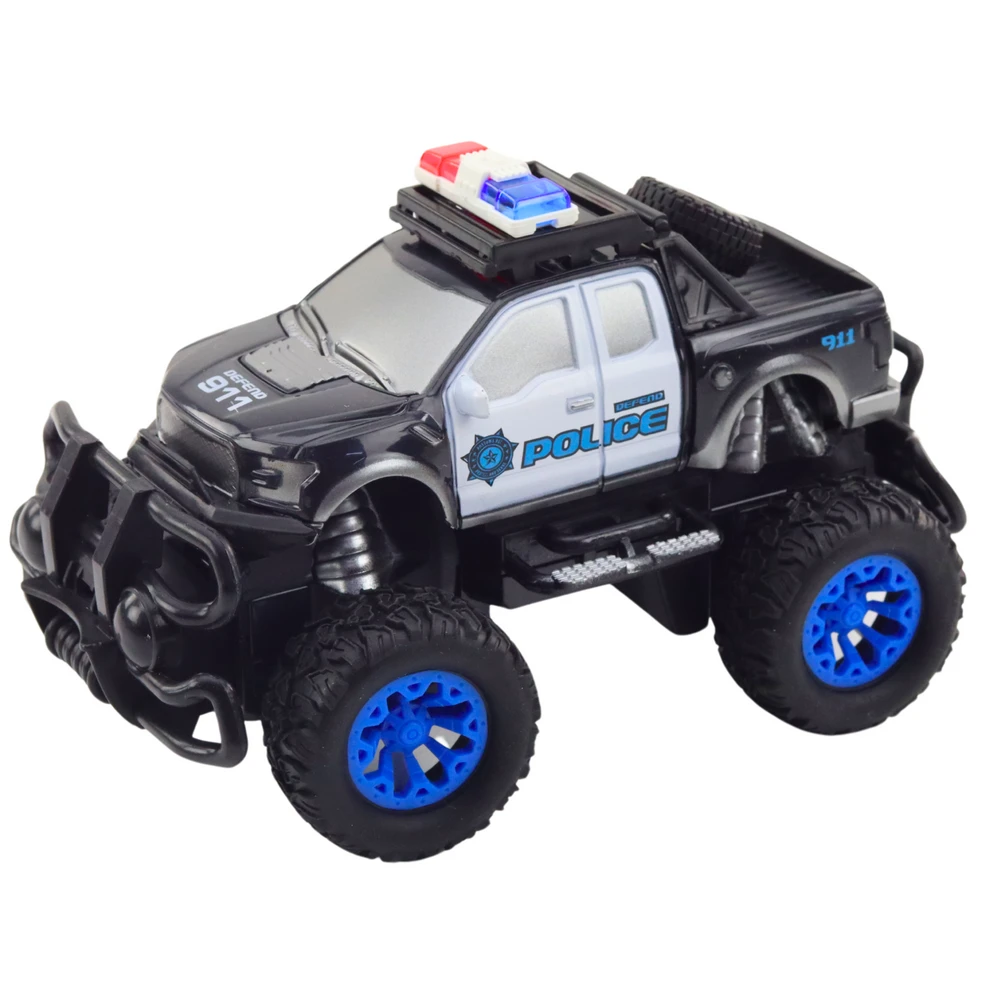 Lean Toys RC 1:20 Nuotoliniu būdu valdomas policijos visureigis