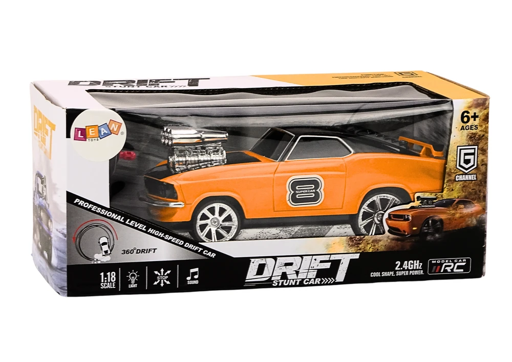Lean Toys Nuotoliniu būdu valdomas automobilis