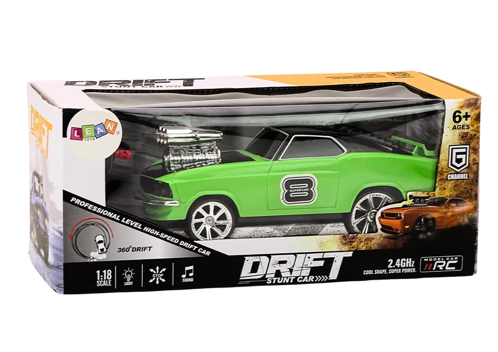 Lean Toys Nuotoliniu būdu valdomas automobilis