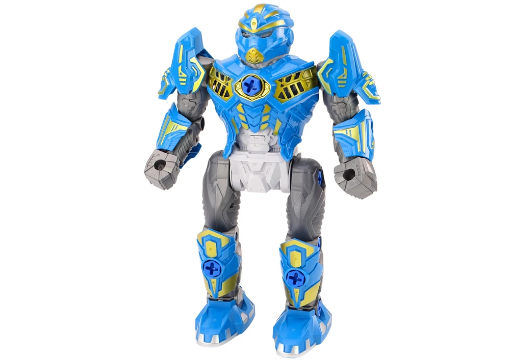 Lean Toys Vaikiškas mėlynas robotas su atsuktuvu