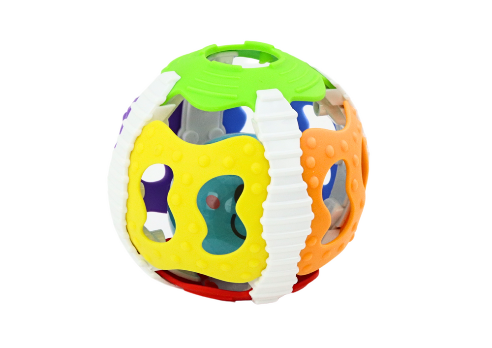 Lean Toys Kūdikių sensorinis kamuoliukas su šviesomis ir garsais