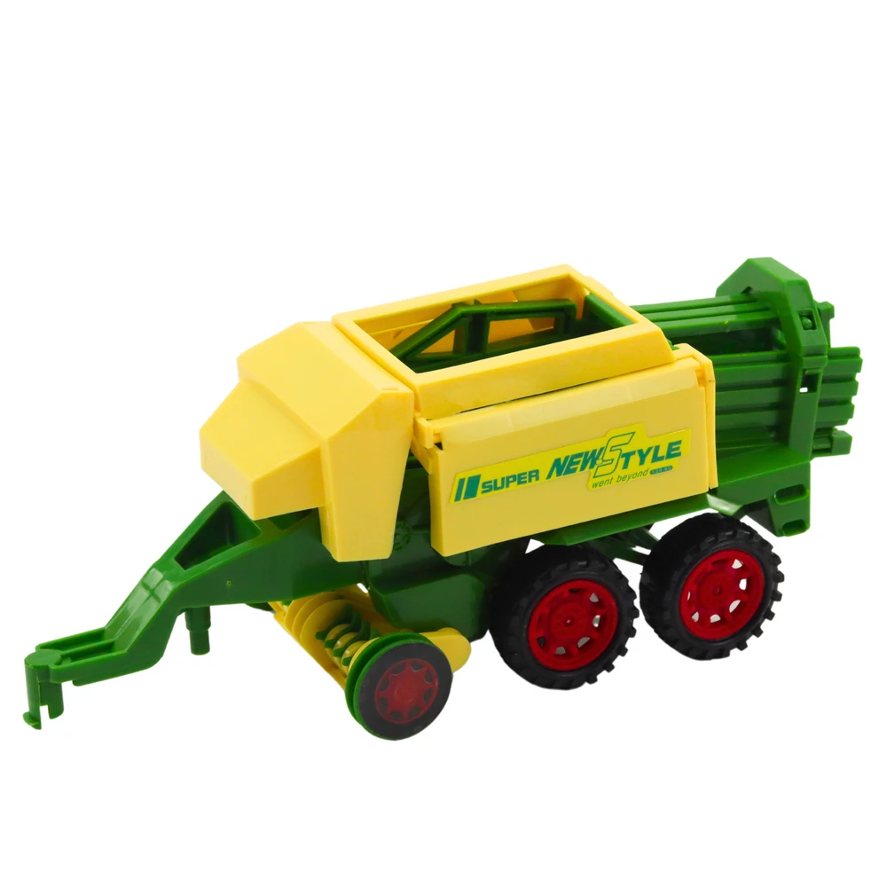Lean Toys Traktorius su priekaba