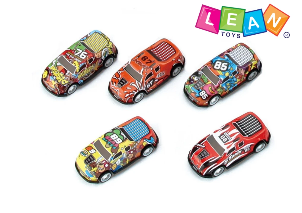 Lean Toys 25 Spalvingų Automobilių Rinkinys