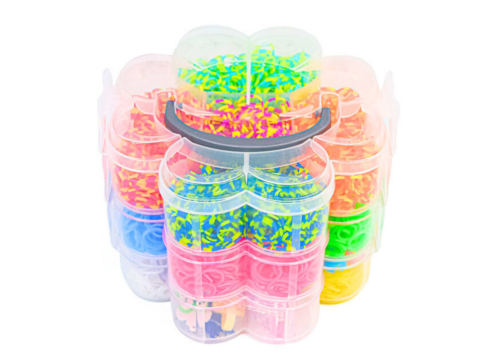 Lean Toys Gumelių Rinkinys Apyrankėms Kurti, 4500 vnt.