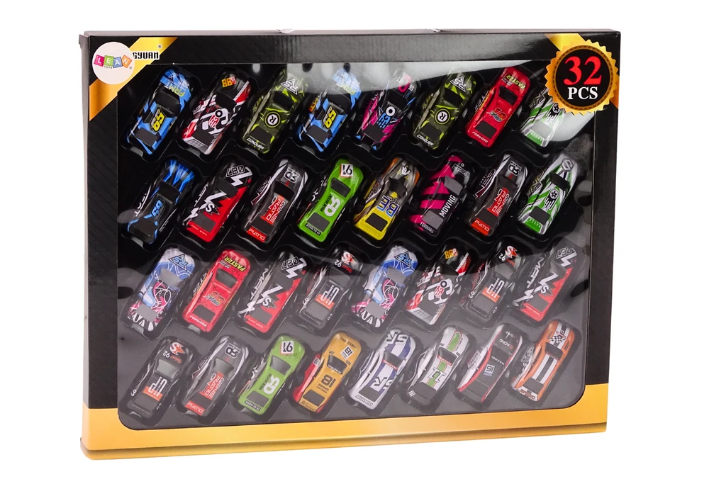 Lean Toys Mašinėlių rinkinys, 32 vnt.