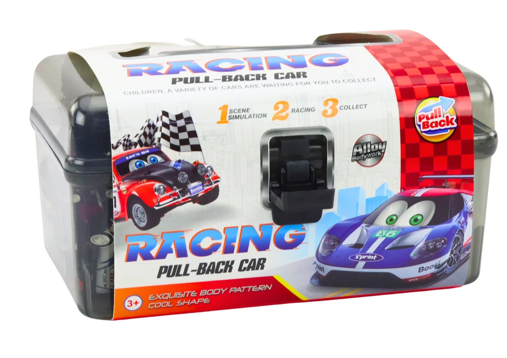 Lean Toys 25 dalių automobilių ir kelio ženklų rinkinys lagamine