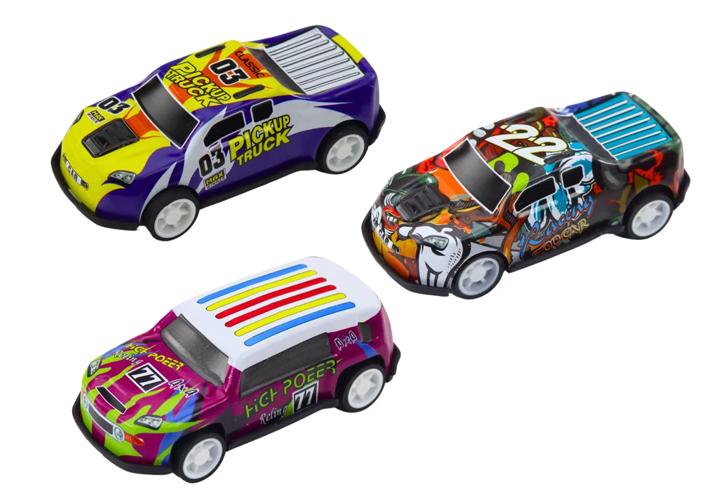 Lean Toys 25 dalių automobilių ir kelio ženklų rinkinys lagamine