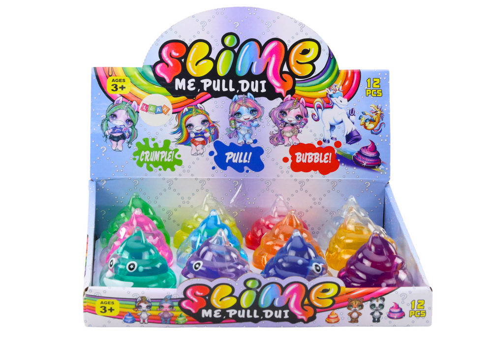 Lean Toys Žaislas Slime Emocijų Dėžutėje 150 g, 12 Spalvų