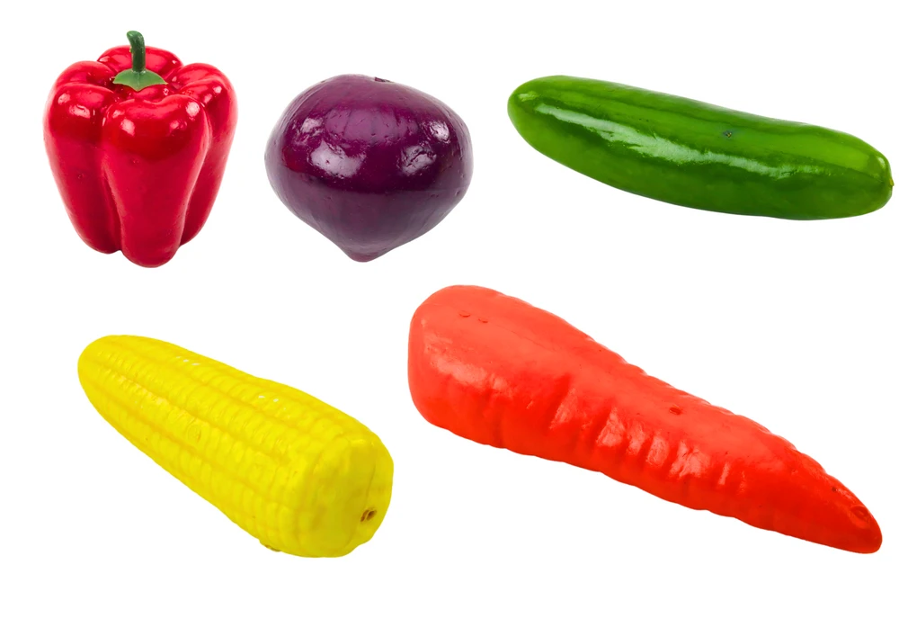 Lean Toys Minkštų Daržovių Rinkinys, 24 Elementai