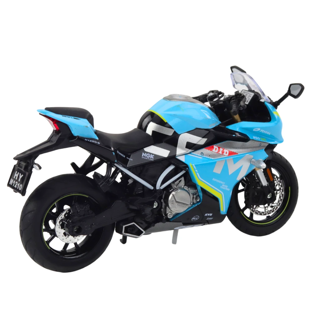 Lean Toys Sportinis metalinis motociklo modelis 1:12 su šviesomis ir garsais