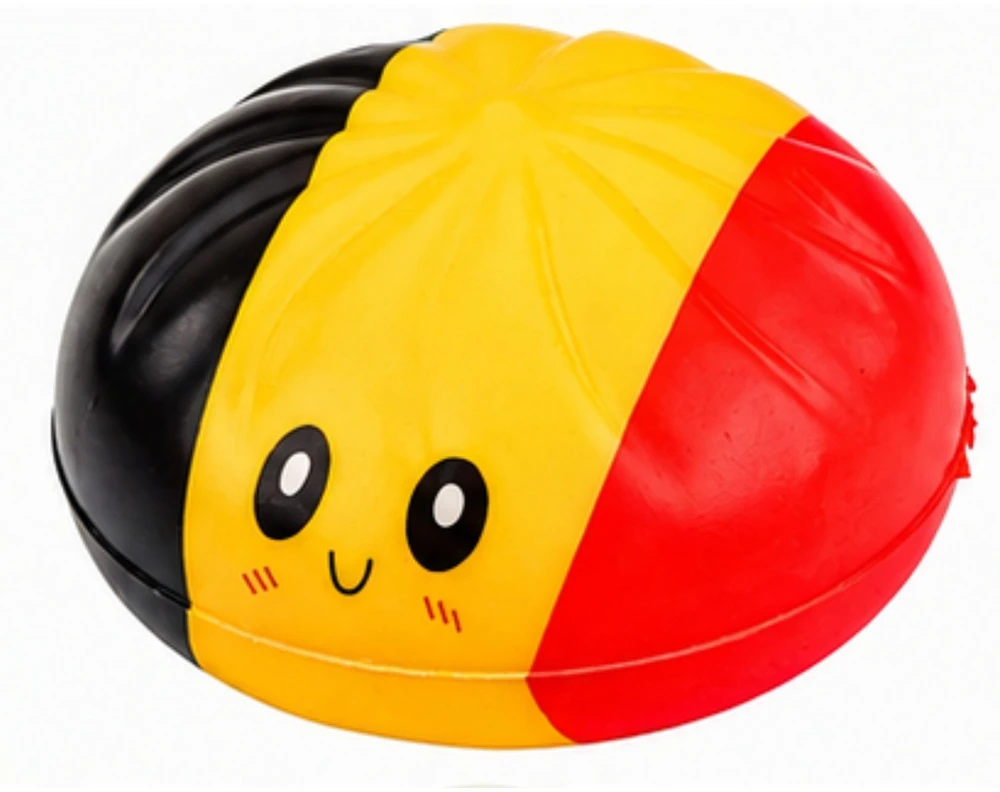 Lean Toys Squishy dumpling dumpling with flags fragrant foam box 8.5 cm