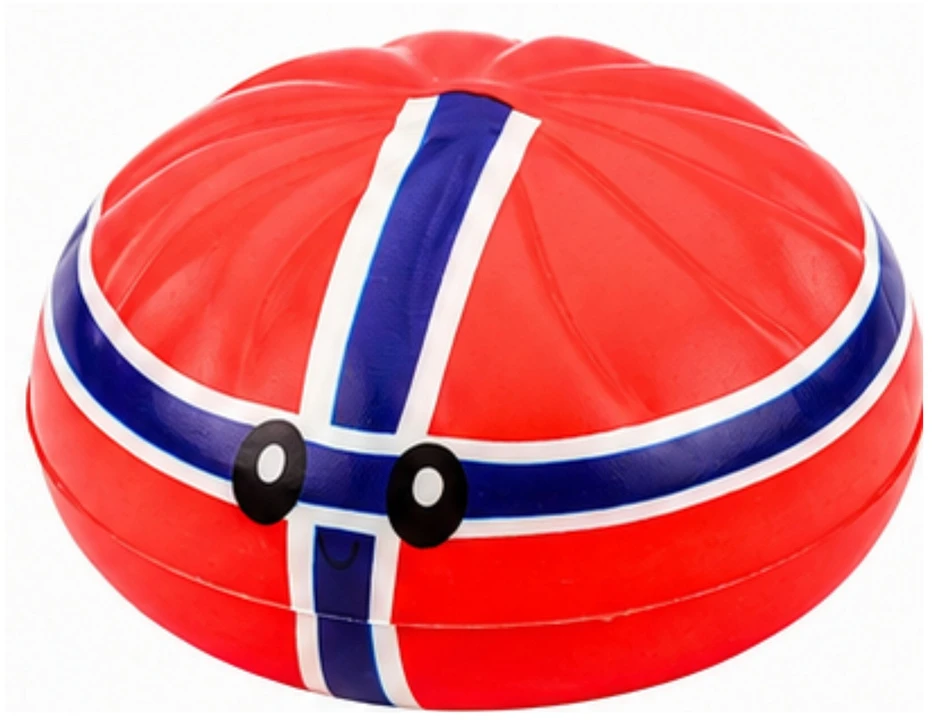 Lean Toys Squishy dumpling dumpling with flags fragrant foam box 8.5 cm