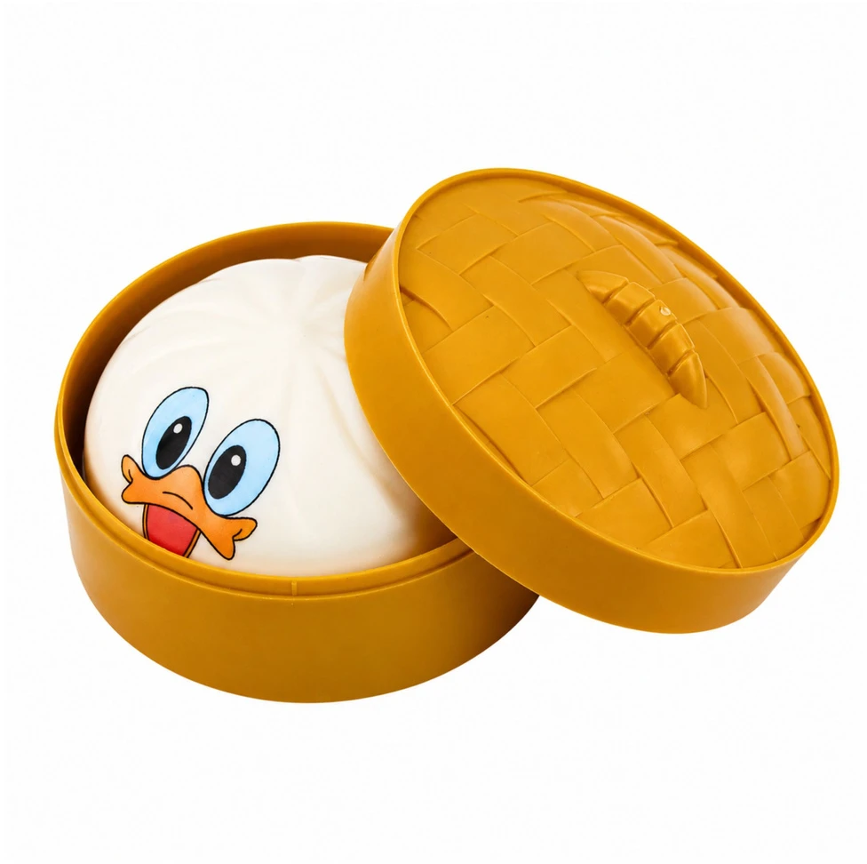 Lean Toys Squishy dumpling with fairy tale characters, fragrant, foamy, 8.5 cm
