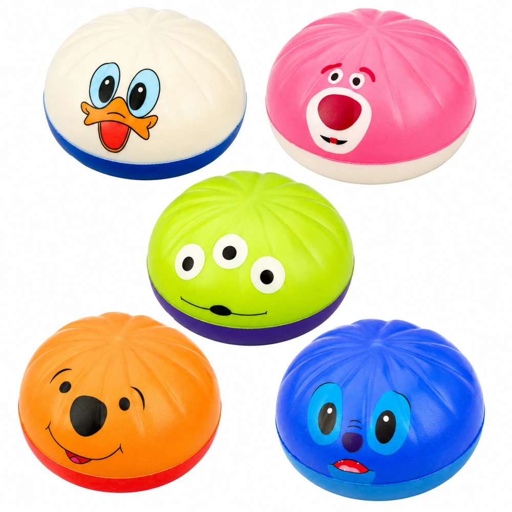Lean Toys Squishy dumpling with fairy tale characters, fragrant, foamy, 8.5 cm