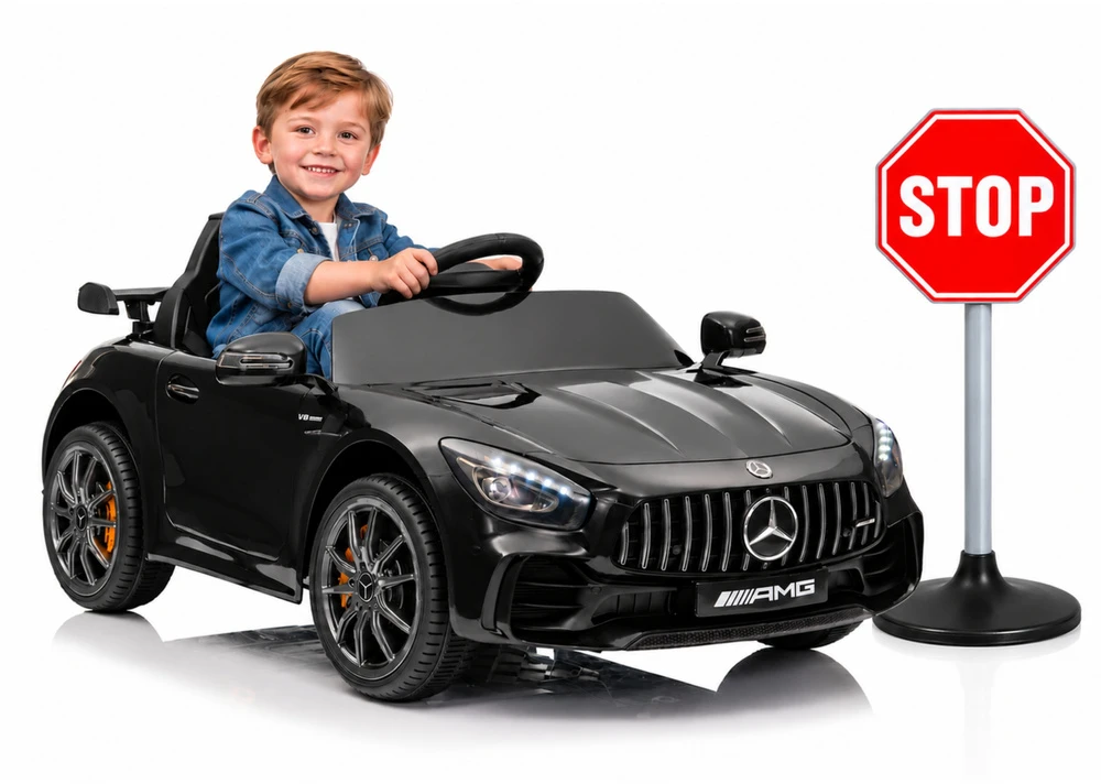 Lean Toys STOP Traffic Sign for Children – For Learning and Play (70 cm)