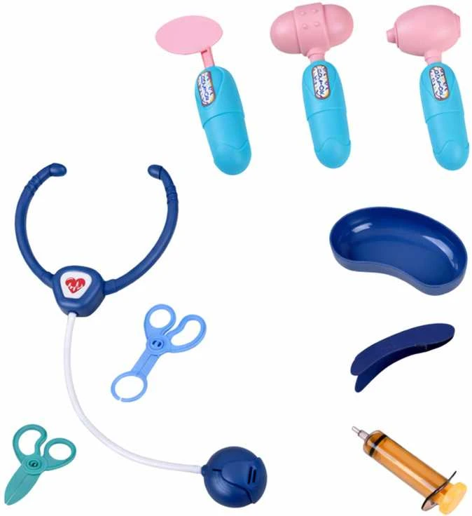 Žaislinis daktaro rinkinys su stovu Lean Toys