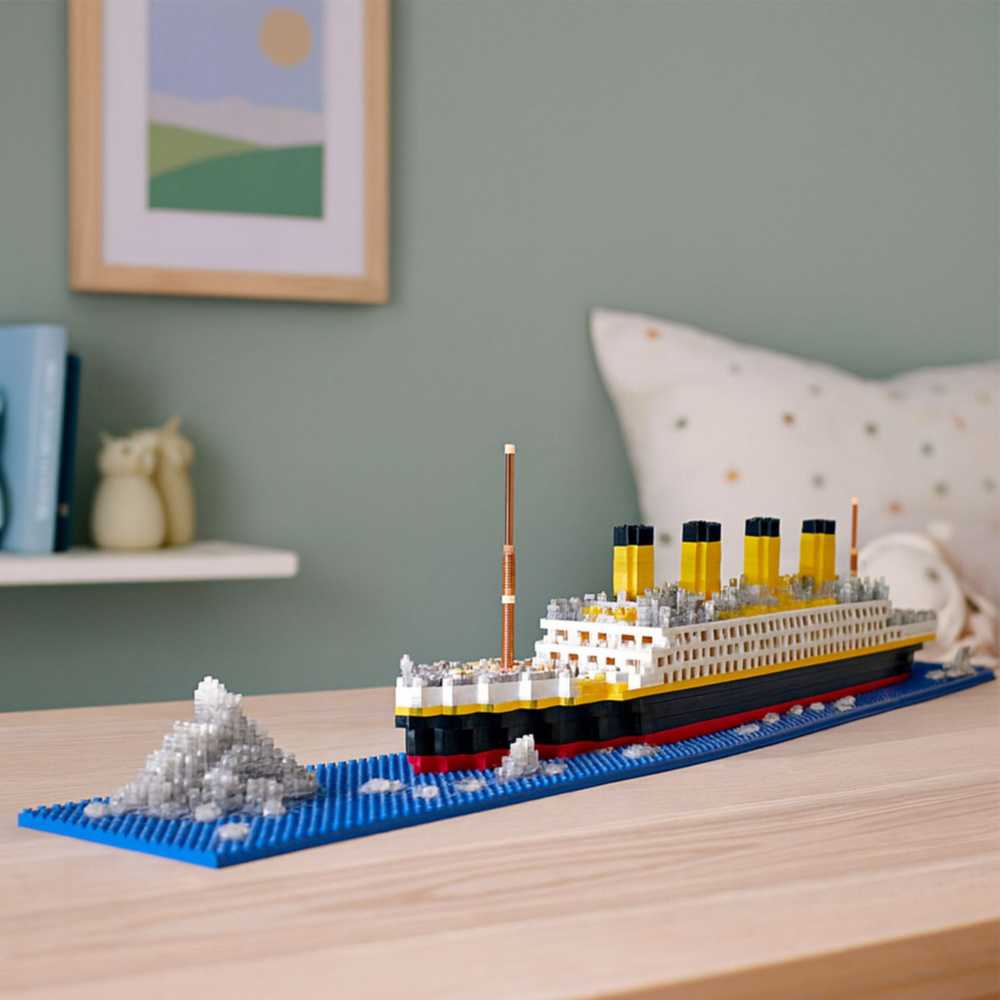 Lean Toys Konstruktorius Laivas Titanic, 1878 detalių