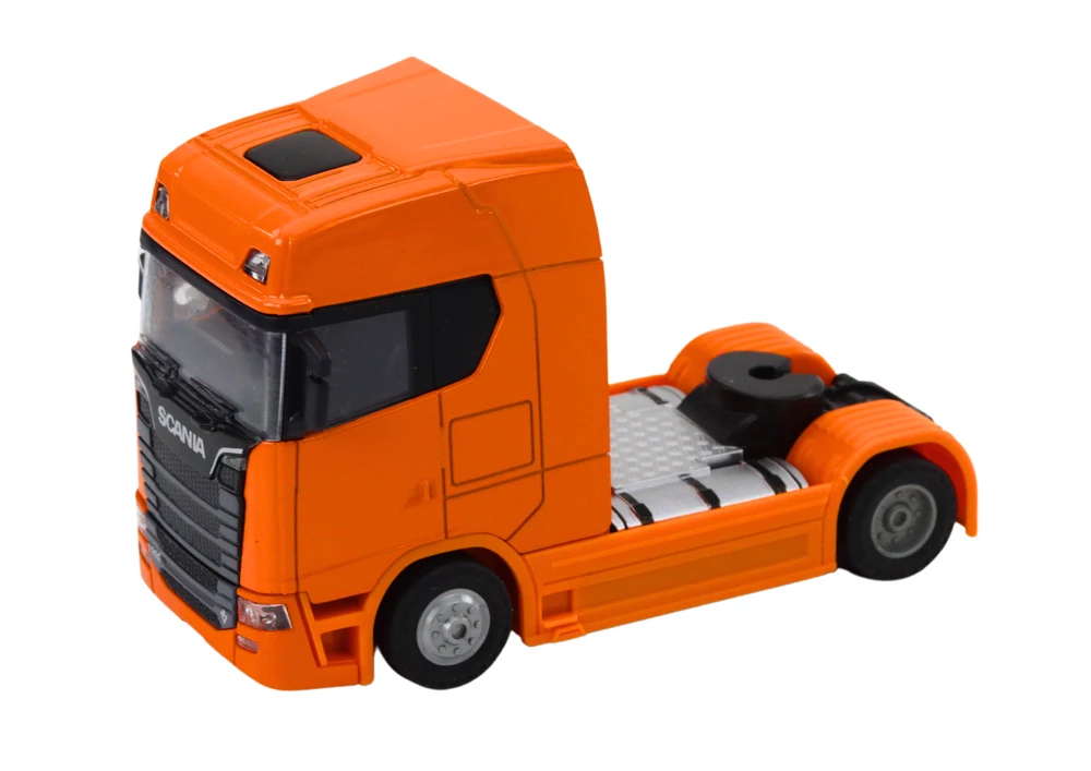 Lean Toys Metalinis sunkvežimis be priekabos su šviesomis ir garsais, 1:32