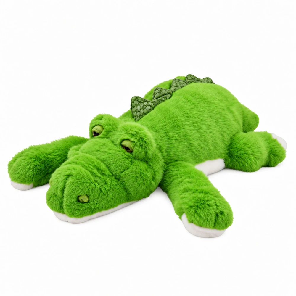 Lean Toys Pluszowy Krokodyl Maskotka Przytulanka Obciążeniowe Łapki Žalias 75 cm